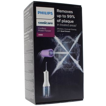 Kabelloser weißer Hydropulsator Sonicare Power Flosser 3000 Philips - ein Hydropropulsor