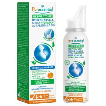 Nasale Hygiene Hydratisierendes Spray mit Bio-Kalendula Puressentiel - Spray von 100 ml