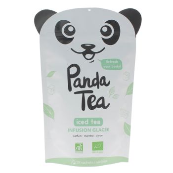 Eistee Detox Minze Zitrone Panda Tea - 28 Beutel