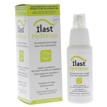 Ilast Hydraclean Gel zur Reinigung der Augenlider - Flasche mit 50 ml