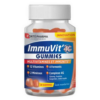 ImmuVit' 4G Mandarinen-Geschmack Forté Pharma - 30 Gummies pro Dose