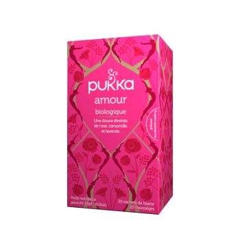 Infusion Liebe (Love) BIO Pukka - Schachtel mit 20 Beuteln