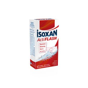 Isoxan actiFlash - Packung mit 28 Brausetabletten