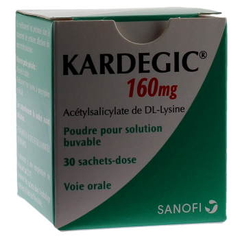 Kardegic 160 mg powder for oral solution - box of 30 sachets