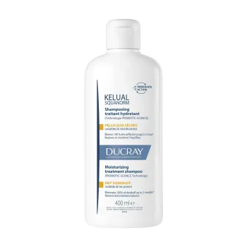 Kelual Squanorm Schuppen-Shampoo Ducray - Flasche mit 400ml