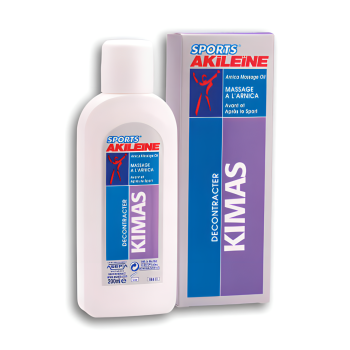 Kimas Massage mit Arnika Akileïne Sports - Tube mit 200 ml
