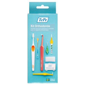 TePe Kieferorthopädie-Set - Box mit 6 Produkten