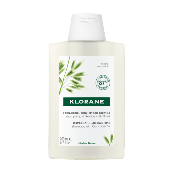 Extra-sanftes schützendes Hafermilch-Shampoo Klorane - 200 ml Flasche