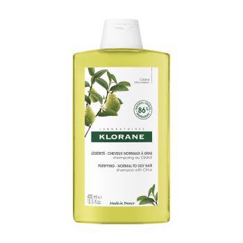 Shampoo mit Cedrat-Pulpe Leichtigkeit Klorane - Flasche mit 400 ml