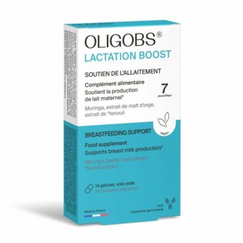 Oligobs Lactation boost Unterst&uuml;tzung des Stillens CCD - Packung mit 14 Kapseln