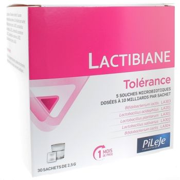 Lactibiane Toleranz Pileje - Packung mit 30 Beuteln zu je 2,5 g
