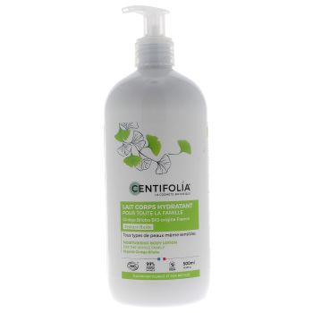Bio Centifolia Körpermilch für die ganze Familie - Pumpflasche mit 500 ml