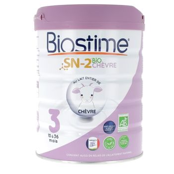 Ziegenmilchpulver SN-2 3. Alter bio Biostime - Dose mit 800g