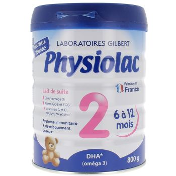 Milchpulver 2. Alter Physiolac - Dose von 800g