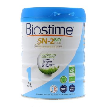 Biostime Bio SN-2 Säuglingsmilch 1. Alter - Dose mit 800 g