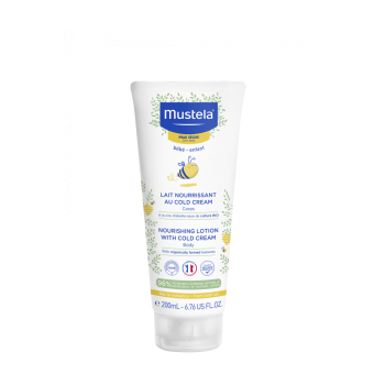 Nährende Milch mit Cold Cream für trockene Haut Mustela - 200 ml Tube