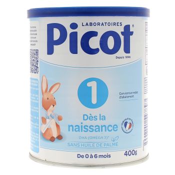 Milchpulver 1. Alter Standard Picot - Dose von 400g