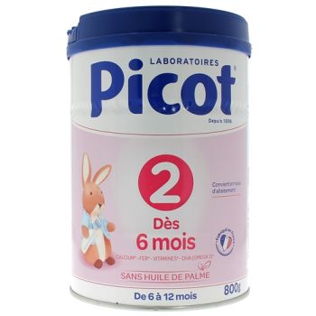 Milchpulver 2. Alter Standard Picot - Dose von 800g