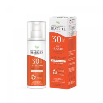 Sonnenschutzmilch hohe Schutzfaktor spf 30 Laboratoires de Biarritz - Tube mit 100 ml