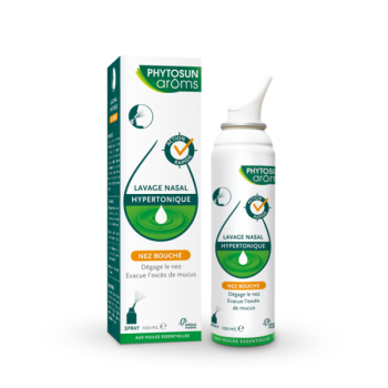 Hypertonische Nasenspülung bei verstopfter Nase Phytosun arôms - Spray mit 100 ml