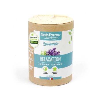 Lavendel Ecoresponsable Nat&Form - Packung mit 60 Kapseln