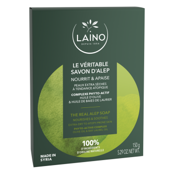 Die echte Aleppo-Seife Laino - Stück von 150 g