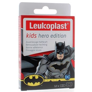 Leukoplast Kids Pflaster Batman Hero Edition BSN Medical - Box mit 12 Pflastern