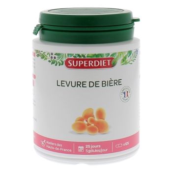 Bierhefe Super Diet - Dose von 125 Kapseln