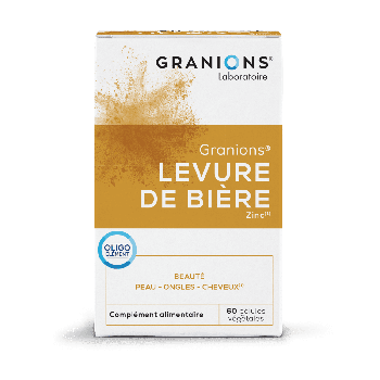 Bierhefe Zink Granions - Dose mit 60 Kapseln