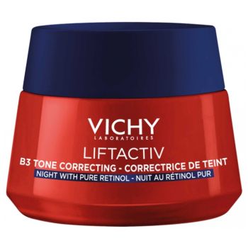 Liftactiv B3 Nachtcreme gegen Flecken mit reinem Retinol von Vichy - 50ml Tiegel
