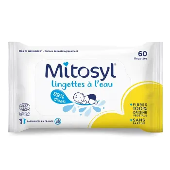 Wasserfeuchttücher Mitosyl - 60 Tücher