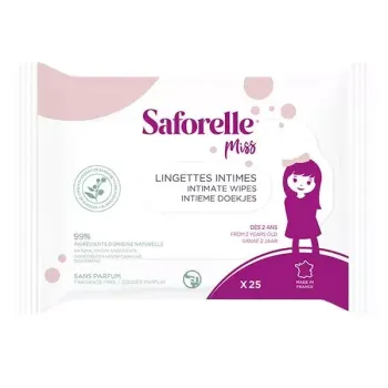 Intime Tücher Miss Saforelle - Packung mit 25 Tüchern