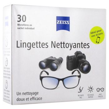 Zeiss Brillenreinigungstücher - Packung mit 30 Tüchern