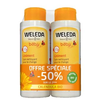Bio-Kalendula-Liniment Weleda - 2er-Pack mit 400ml Flaschen