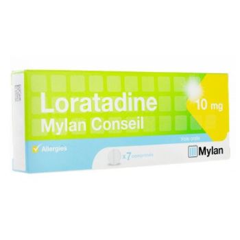 Loratadin 10 mg Allergien Mylan - 7 Tabletten