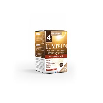 Lumi'sun Selbstbräuner Nat&Form - Packung mit 30 Kapseln