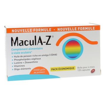MaculA-Z Horus Pharma - Packung mit 120 Kapseln