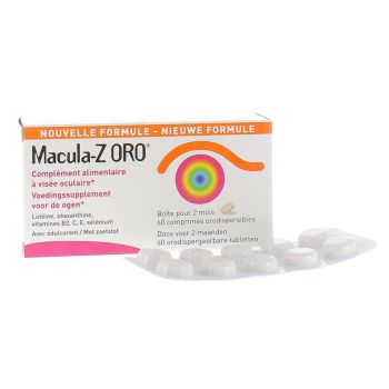 Macula Z ORO Horus Pharma - Packung mit 60 orodispersiblen Tabletten