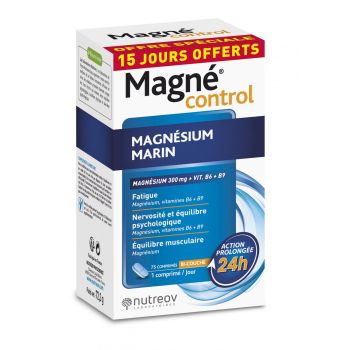 Magné control Magnesium aus Meeresalgen Nutreov - Packung mit 75 Tabletten