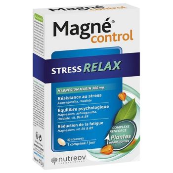 Magné Control Stress Relax Nutreov - Packung mit 30 Tabletten