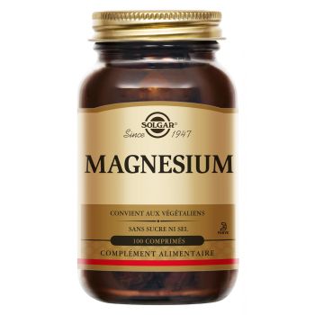 Magnesium Bisglycinat Solgar - Packung mit 100 Tabletten