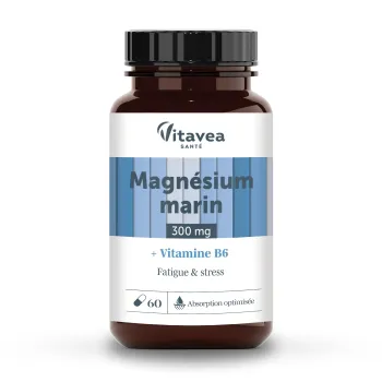 Meeresmagnesium Müdigkeit und Stress Vitavea - 60 Kapseln
