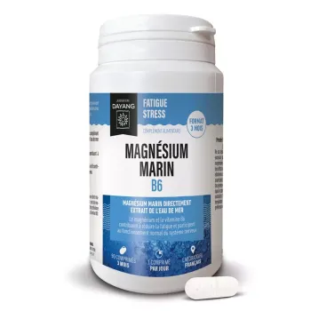 Meeresmagnesium 300mg Vitamin B6 Dayang - Dose von 90 Tabletten