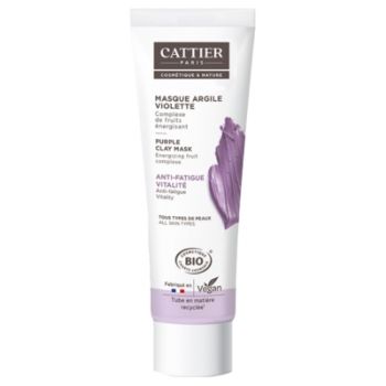 Bio lila Tonmaske Cattier - 100 ml Tube