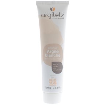 Weißer Tonmaske für matte Haut, gebrauchsfertig Argiletz - Tube mit 100 g