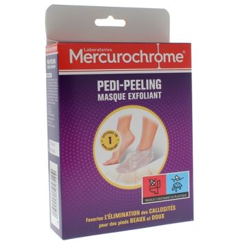 Peeling-Maske pedi-peeling Mercurochrome - 1 Paar