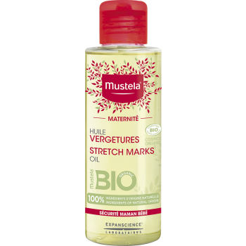 Maternität Bio-Dehnungsstreifen-Öl Mustela - Flasche mit 105 ml