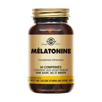 Melatonin Solgar - 60 Tabletten Dose