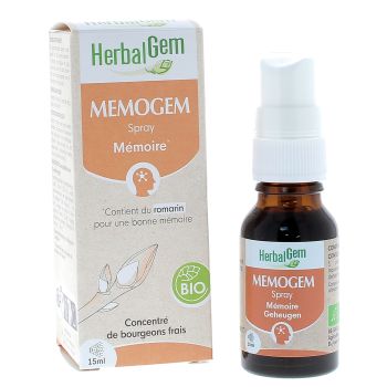 Memogem Bio-Gedächtnisspray Herbalgem - Spray mit 15 ml