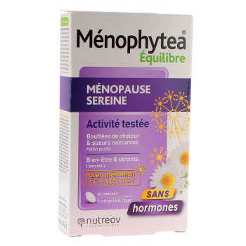 Ménophytea Menopause Serenity Nutreov - Packung mit 30 Tabletten